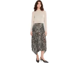 Комплект AllSaints Anni с плиссированным платьем и коротким джемпером