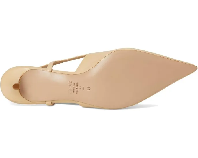 Босоножки Schutz Boris Kitten с острым носком и ремешком на щиколотке