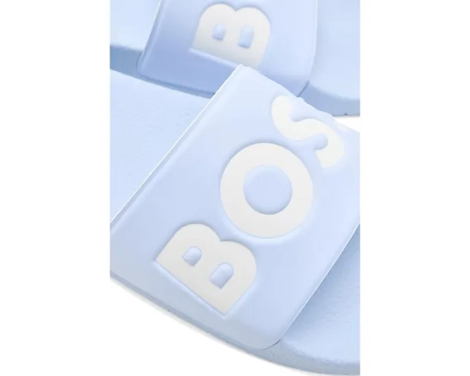Сланцы Big Logo Slide Sandals BOSS с крупным логотипом