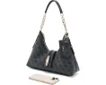 Сумка GUESS Yvonne Logo Hobo через плечо с цепочкой, стеганая