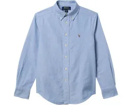 Детская рубашка Polo Ralph Lauren Kids Cotton Oxford Sport с вышитым пони