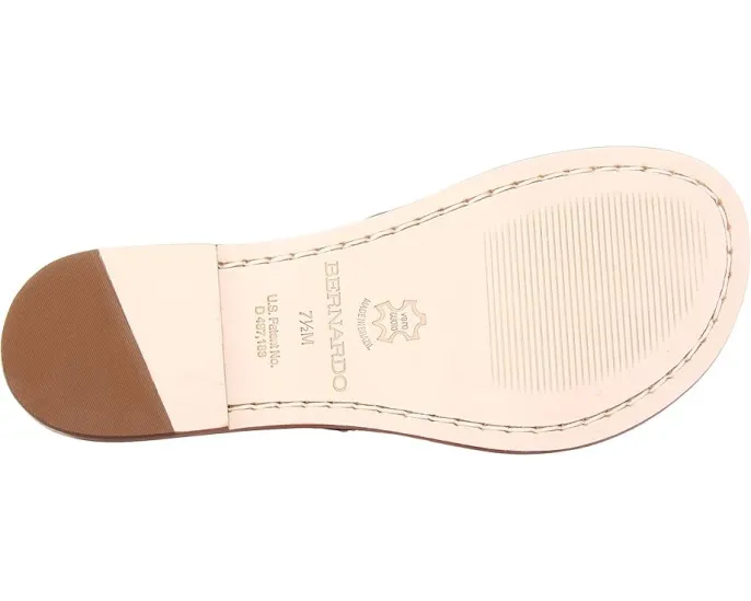 Сандалии Miami с кожаным верхом и стелькой для комфорта от Bernardo