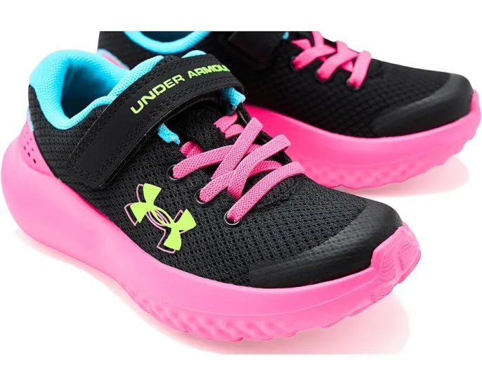 Under Armour детские кроссовки Pre School Surge 4 с альтернативной застежкой для малышей