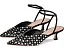 Босоножки Rio Smocked Kitten Heel на низком каблуке с острым носком Loeffler Randall