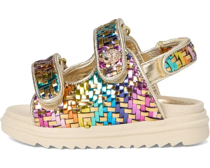 Kurt Geiger London Kids Mini Orson сандалии на липучке для малышей