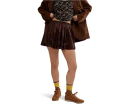 Мини-юбка One Third Charm с ярусами и завязкой на талии