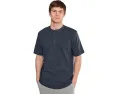 Футболка поло Faherty Short Sleeve Sunwashed Henley с вырезом и планкой