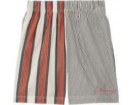 Burberry Kids шорты Felix Stripe для детей в полоску с контрастными панелями