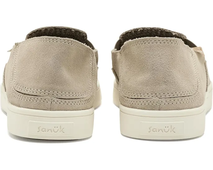Кеды Sanuk Tydal Slip-On Leather замшевые