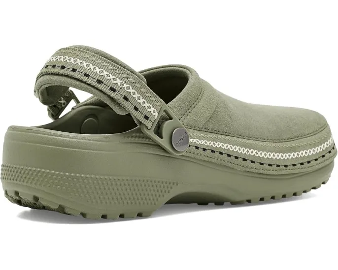 Сабо Classic Crafted Canvas Vegan Suede Stitch от Crocs