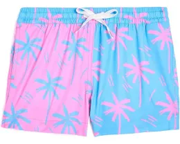 The Prince Of Prints Lined Swim Trunk (Big Kid)