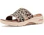 Сандалии SKECHERS GO Walk Arch Fit 2.0 с леопардовым принтом и стелькой Goga Mat