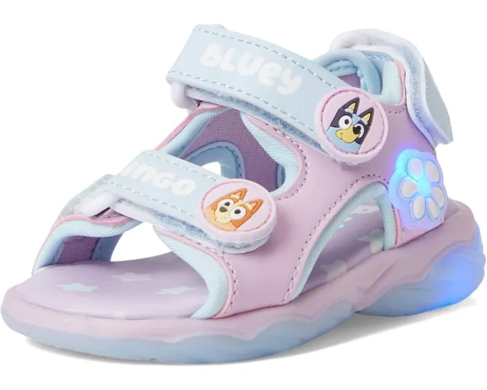 Светящиеся сандалии Ground Up с Блуи и Бинго для малышей и детей
