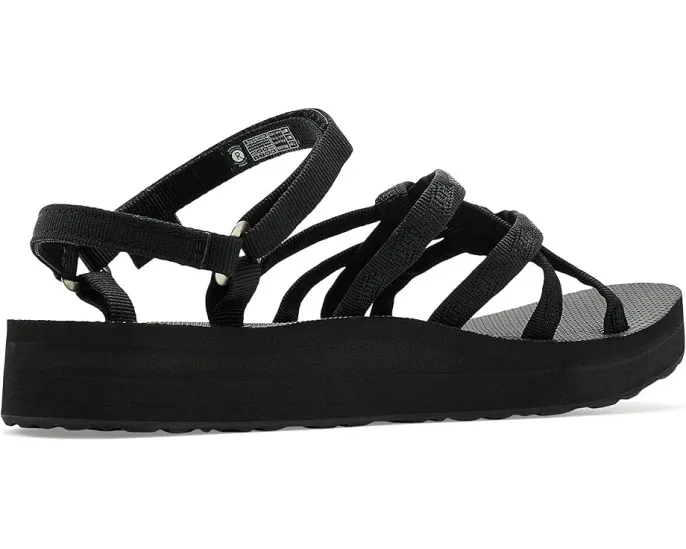 Сандалии Teva Midform Kena Slim с узлами на ремнях и мягкой стелькой EVA