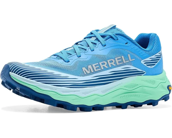 Трейловые кроссовки Merrell Agility Peak 6 с подошвой Vibram Megagrip и технологией FlexConnect
