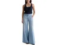 AG Jeans Джинсы Posey с завышенной талией и суперширокими штанинами в цвете Allusion