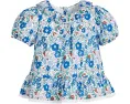 Блузка Janie and Jack с рюшами по подолу и цветочным узором