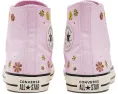 Converse Chuck Taylor All Star высокие кроссовки с вышитыми цветами