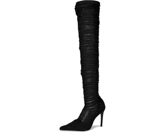 Ботильоны Steve Madden Rashida с острым носком и высоким каблуком из дышащей сетки