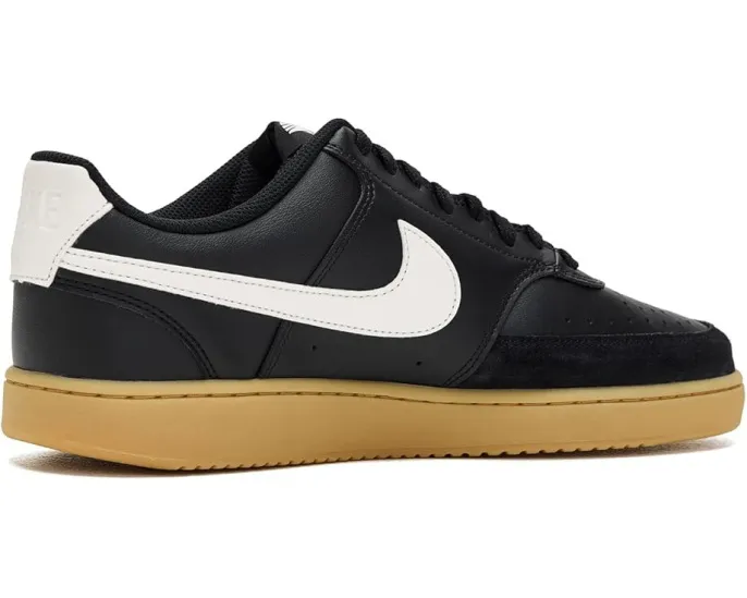 Кроссовки Nike Court Vision Low с ретро-дизайном и резиновой подошвой