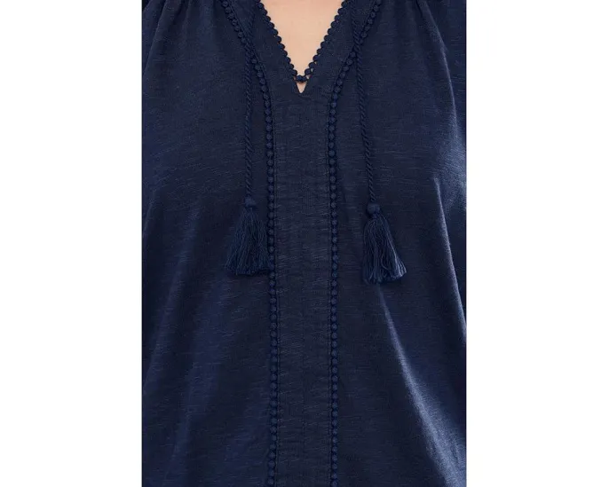 Pom Pom Trim Top