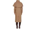 Тренч-пелерина из искусственной замши Faux Suede Cape Trench Coat от Avec Les Filles