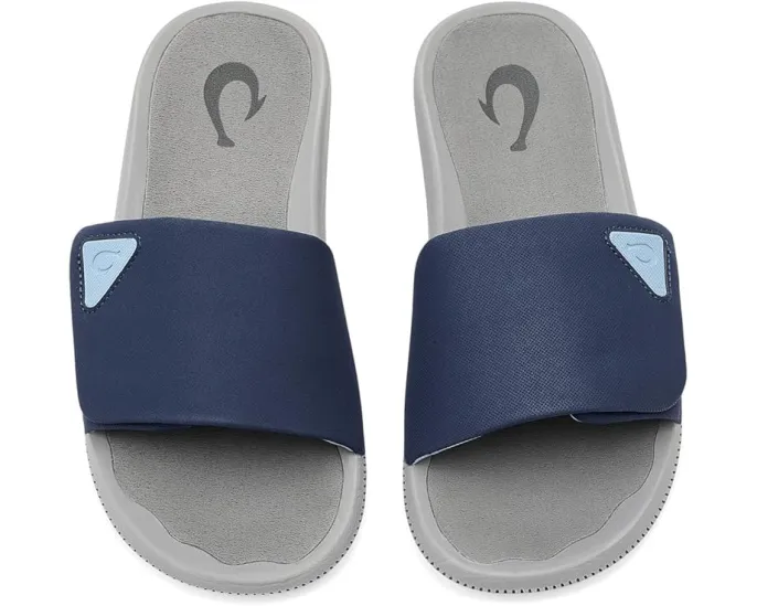 Сланцы Ulele Slide с регулируемой липучкой для пляжа и бассейна OluKai