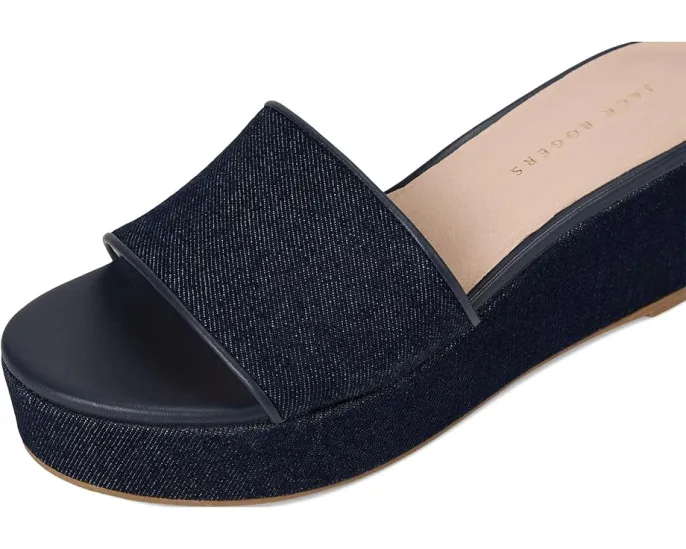 Сандалии Jack Rogers Bay на платформе с хлопковым верхом