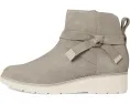 Ботильоны TOMS Marlow из замши с клиновидным каблуком и декоративной перемычкой