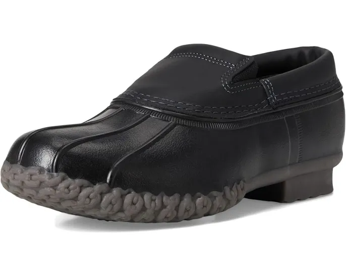 Слипоны L.L.Bean Rubber Moc из кожи с резиновой подошвой