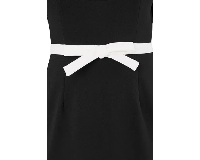 Приталенное платье Contrast Bow с бантом от Adrianna Papell
