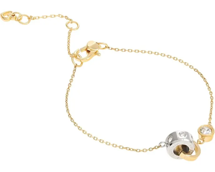 Kate Spade New York браслет Set In Stone с цирконием и стеклянными камнями