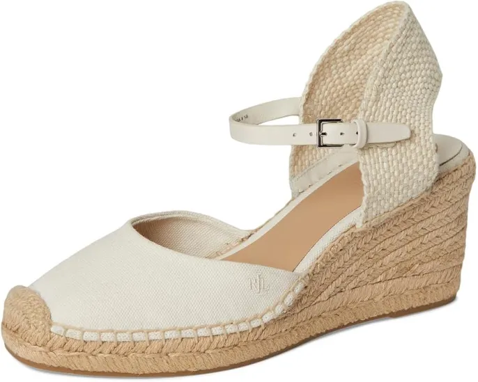 Эспадрильи Robby Canvas & Jute от Lauren Ralph Lauren на танкетке