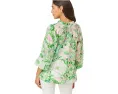 Блуза Lilly Pulitzer Lourdes 3/4 Sleeve Cotton с цветочным принтом
