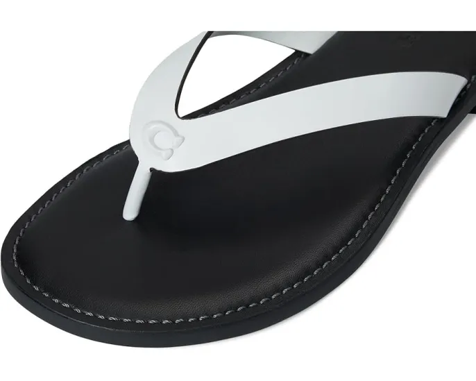 Шлепанцы COACH Brianna с кожаным верхом и мягкой стелькой