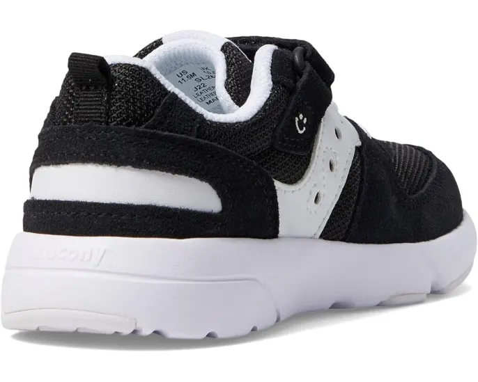 Saucony Originals Jazz Lite 2.0 Детские кроссовки с застежкой на липучке и моющейся стелькой