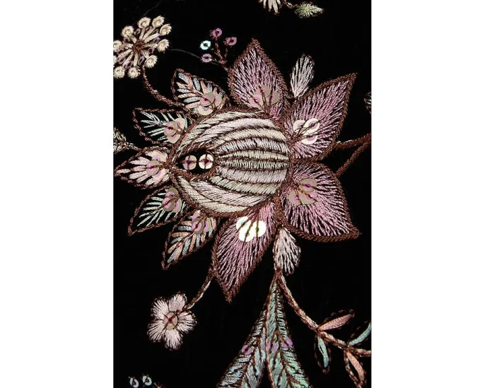 Сумка кроссбоди Patricia Nash Kelmscott Frame с бархатным жаккардом