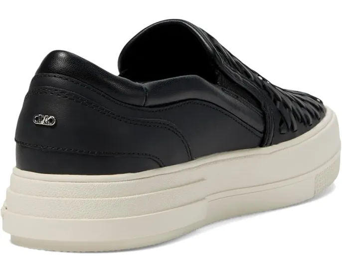 Кроссовки MICHAEL Michael Kors Evy Slip On из кожи с плетением