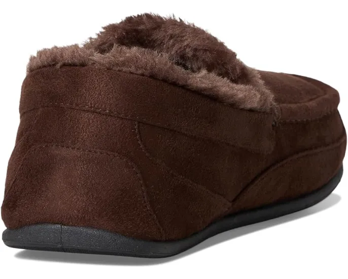 Тапочки-мокасины Deer Stags Spun с искусственным мехом и подошвой для дома и улицы