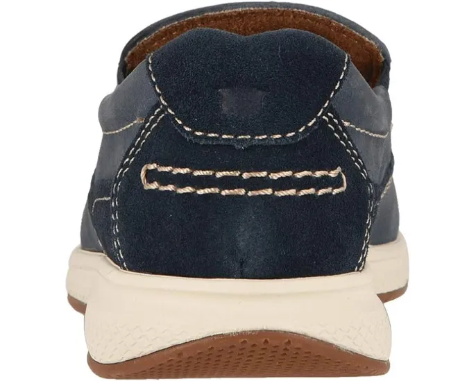 Florsheim Kids Great Lakes Moc Slip, Jr. с контрастной строчкой и памятью формы