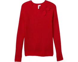 Детский свитер Janie and Jack с бантом на плече и круглой горловиной