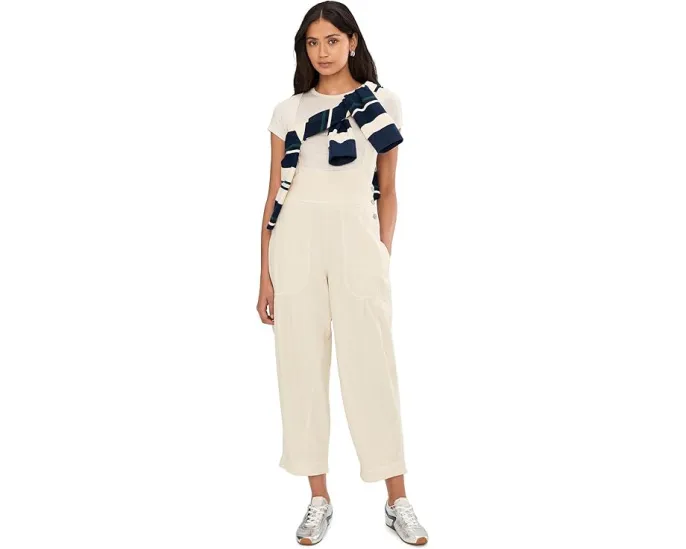 Комбинезон Free People Felix Tapered с застежкой на пуговицах сбоку