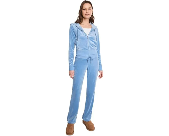 Juicy Couture Брюки Og Bling Track с эластичным поясом и мид-райз