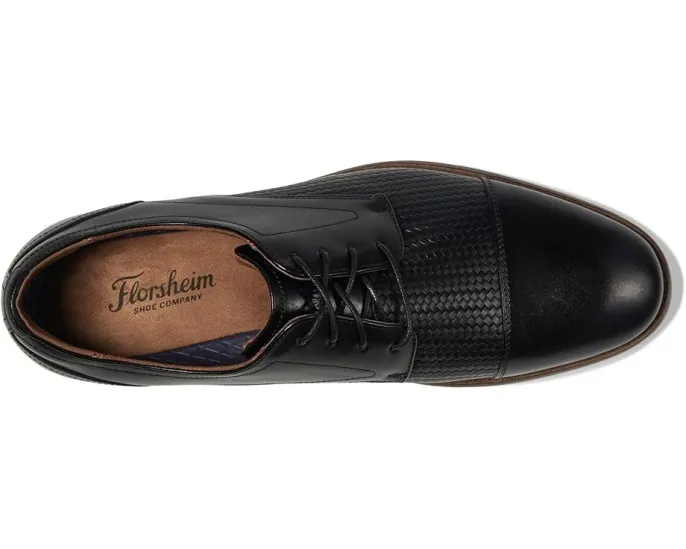 Оксфорды Florsheim Rucci Weave Cap Toe с плетеным принтом