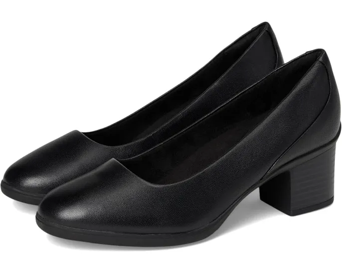 Туфли-лодочки Clarks Shaya Poppy с квадратным каблуком и миндальным носком