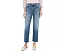Джинсы Brinley Mid-Rise Straight Crop с прямым кроем от AG Jeans