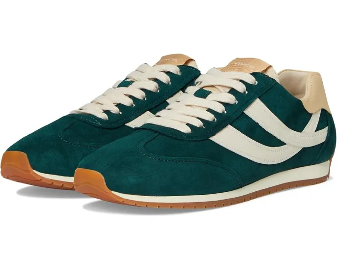 Кроссовки Vince Oasis на шнурках из мягкой замши