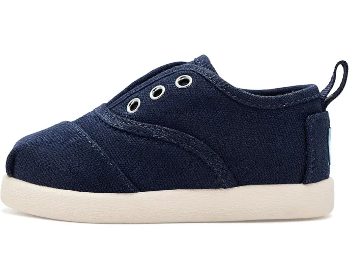 Кроссовки TOMS Kids Cordones Plus для малышей с застежкой на липучке и стелькой CloudBound