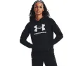 Худи Under Armour Rival Fleece с большим логотипом и капюшоном