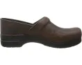 Классические клоги Dansko Professional с контурной стелькой и кожаным верхом